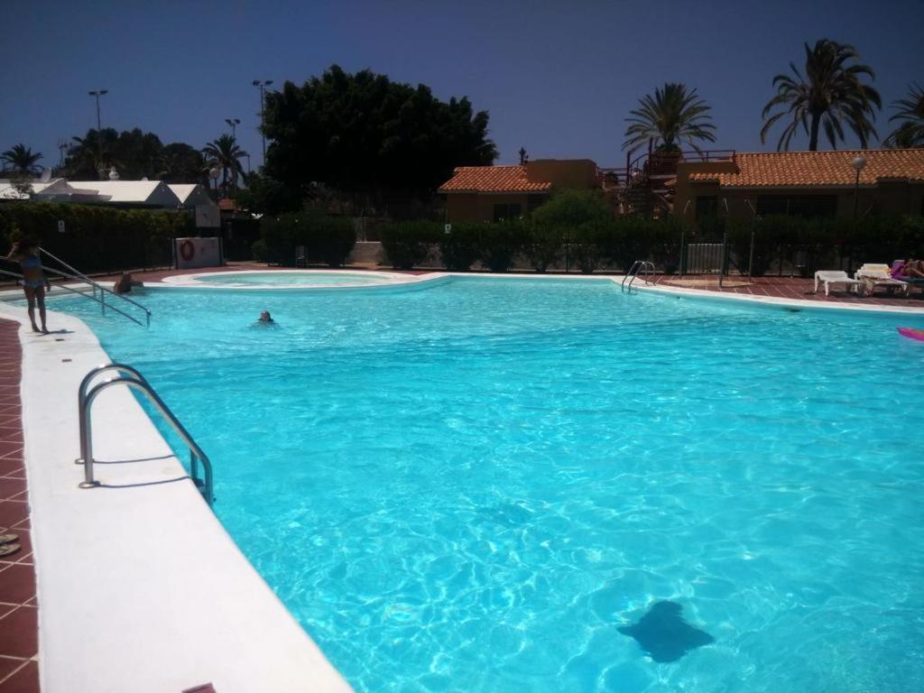 Bungalows Playa Flor, Campo Internacional, Maspalomas. ماسبالوماس المظهر الخارجي الصورة