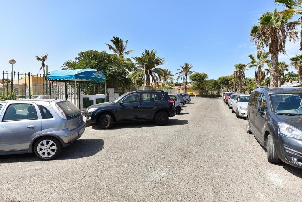 Bungalows Playa Flor, Campo Internacional, Maspalomas. ماسبالوماس المظهر الخارجي الصورة