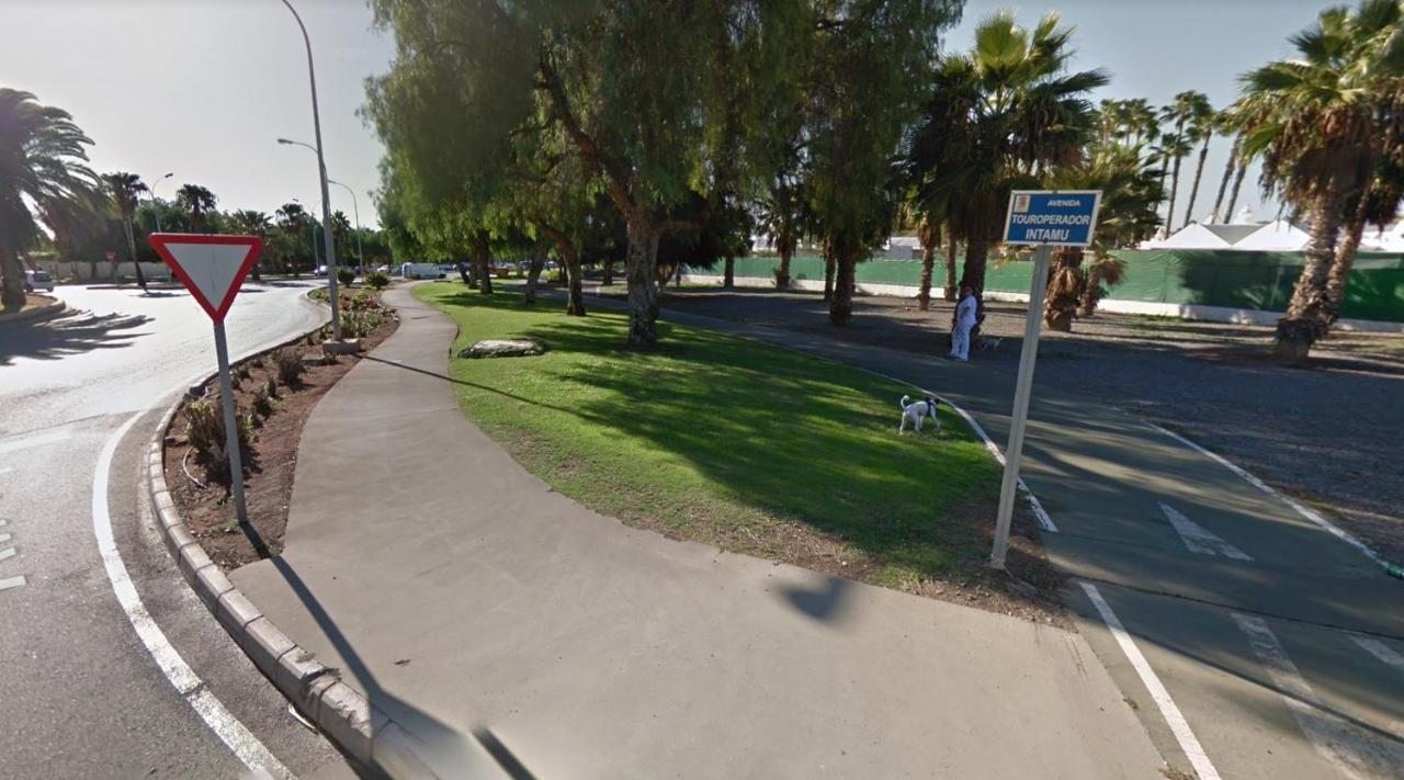Bungalows Playa Flor, Campo Internacional, Maspalomas. ماسبالوماس المظهر الخارجي الصورة