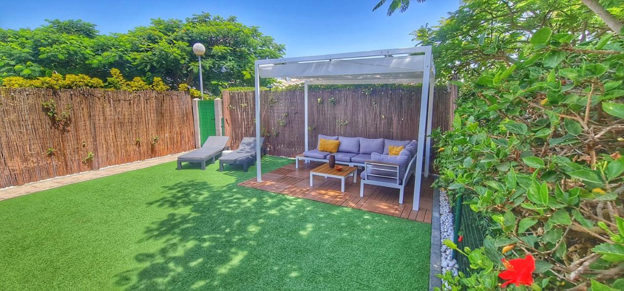 Bungalows Playa Flor, Campo Internacional, Maspalomas. ماسبالوماس المظهر الخارجي الصورة