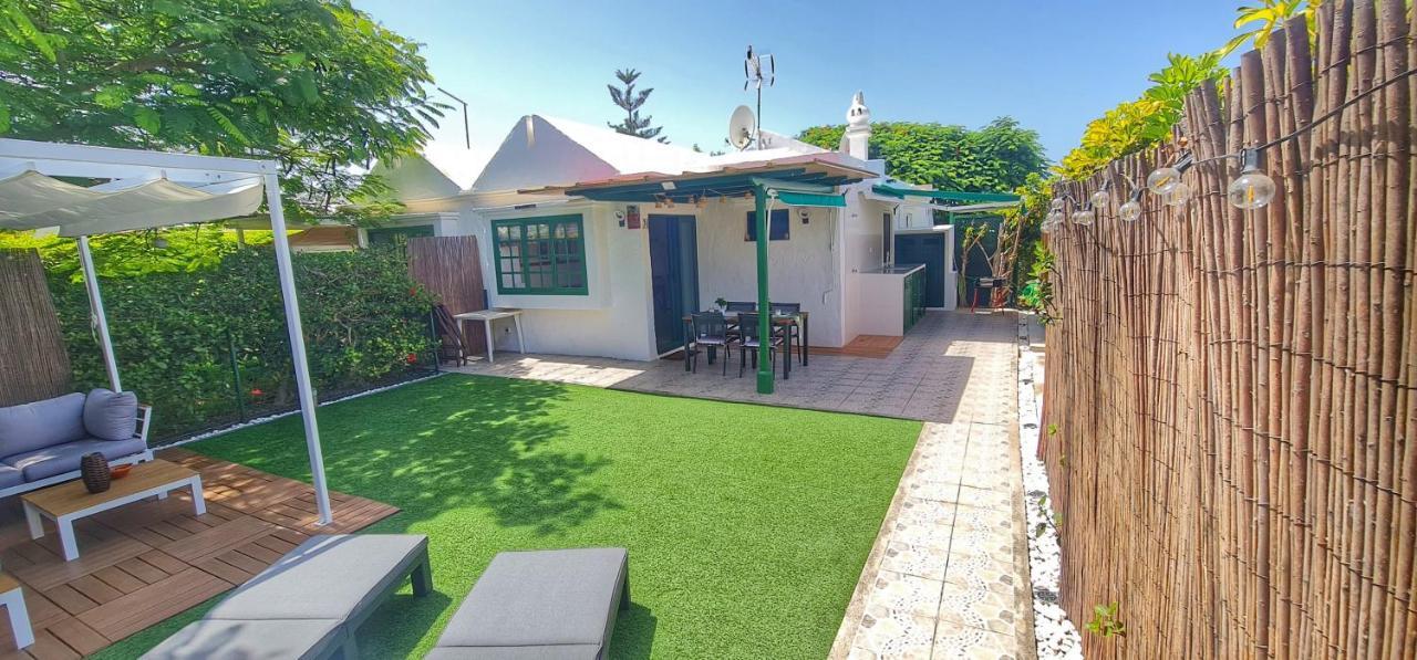 Bungalows Playa Flor, Campo Internacional, Maspalomas. ماسبالوماس المظهر الخارجي الصورة