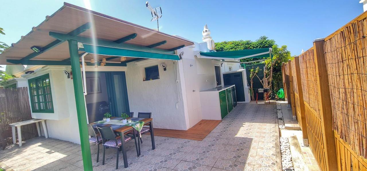 Bungalows Playa Flor, Campo Internacional, Maspalomas. ماسبالوماس المظهر الخارجي الصورة