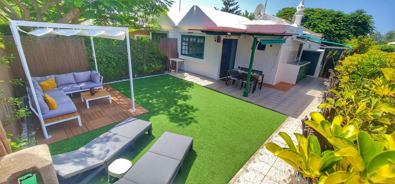 Bungalows Playa Flor, Campo Internacional, Maspalomas. ماسبالوماس المظهر الخارجي الصورة