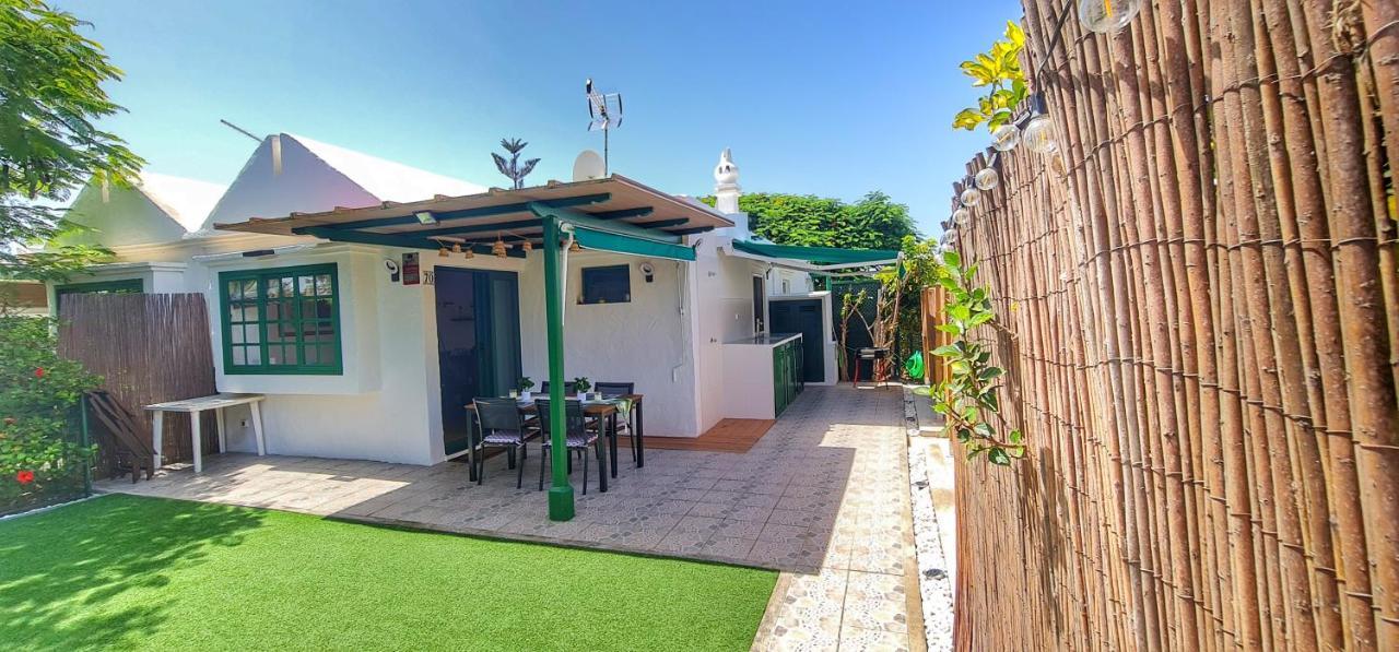 Bungalows Playa Flor, Campo Internacional, Maspalomas. ماسبالوماس المظهر الخارجي الصورة