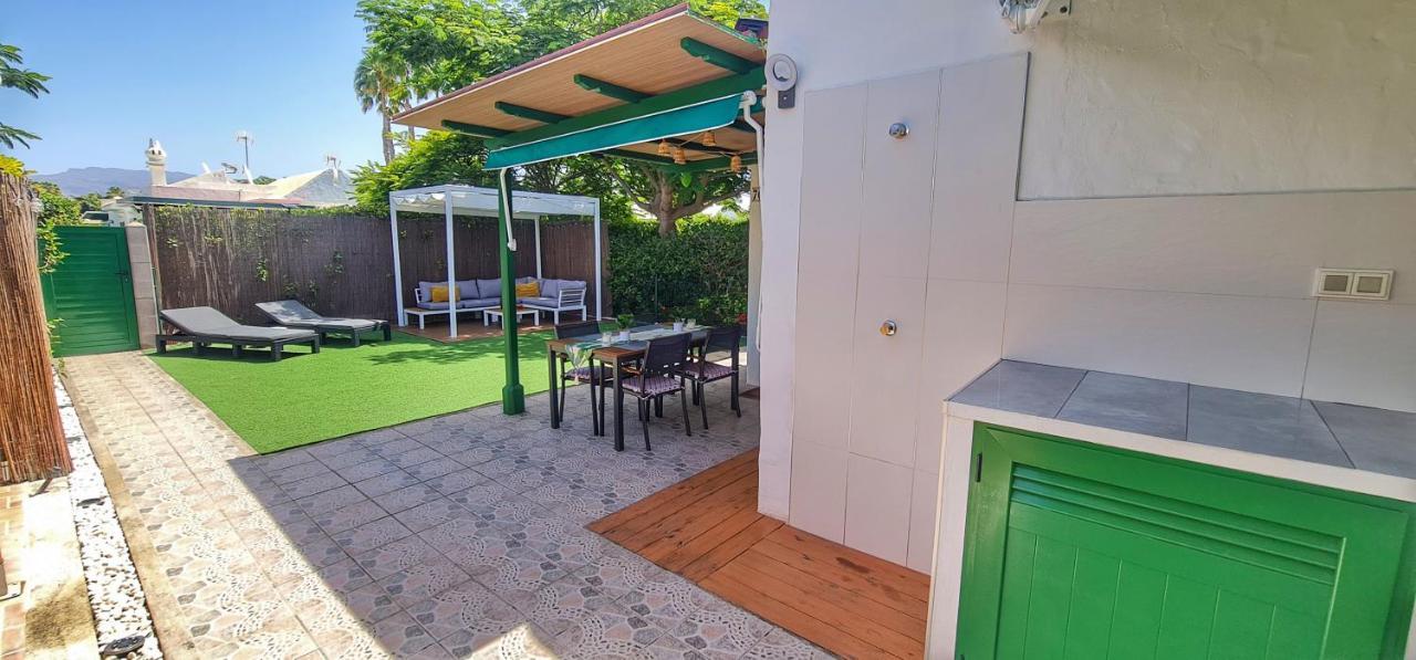Bungalows Playa Flor, Campo Internacional, Maspalomas. ماسبالوماس المظهر الخارجي الصورة